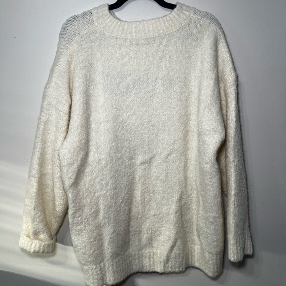 Cider Cream Sweater with Black Cat - Picture 4 of 4